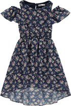 Blue Flowers | Dress |Girls| Maat 140