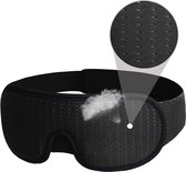 Rebela-Slaapmasker-100% Verduisterend-Oogmasker-Luxe Maskers-Traagschuim-3D-Zwart