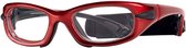 Progear Eyeguard Metallic Red voetbalbril