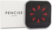 Pencise Pencil Tip Case voor Apple Pencil 1/2 - Silicone Pen Tips - 8 stuks - Rood