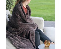 Plaid MERINO 150x200 | 100% polyester | super zacht en heerlijk warm |micro plush 300 gr/m² | VISON