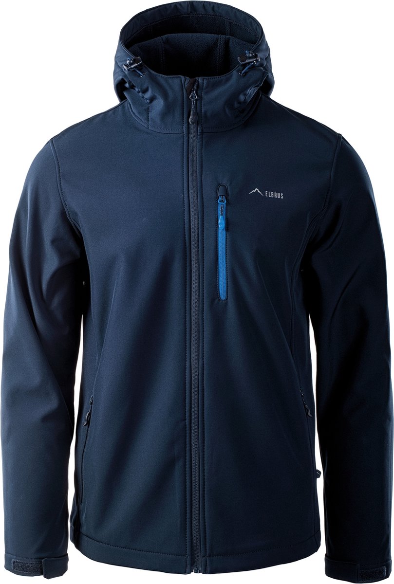 Elbrus IFAR II Softshell Jas Outdoorjas - Maat M - Mannen - blauw