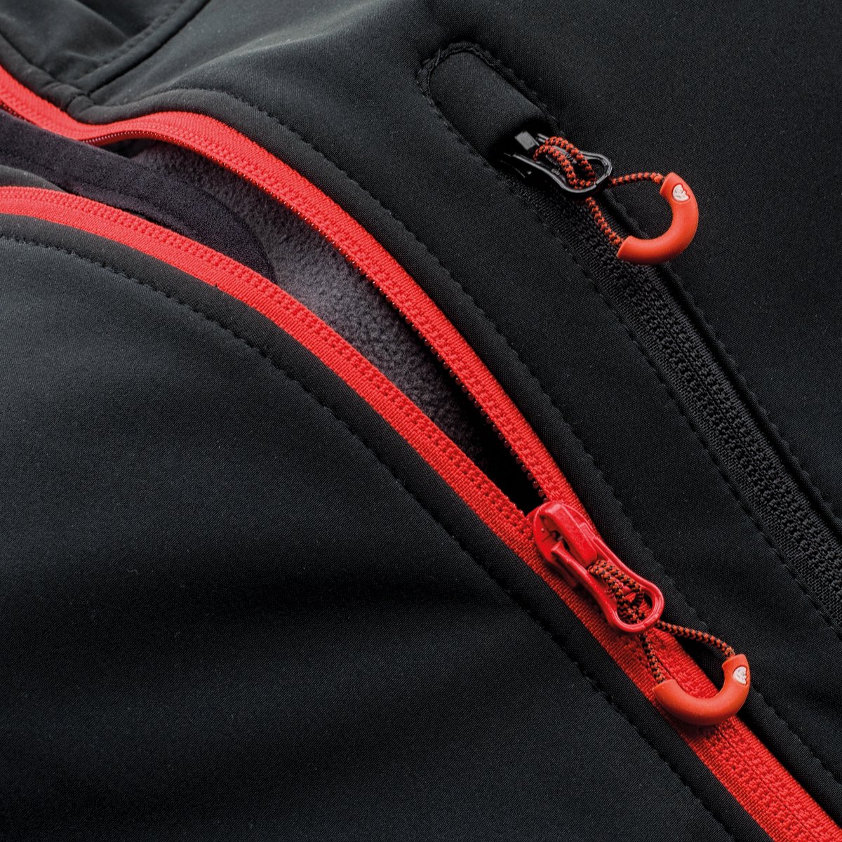 Elbrus Iver Softshell Jas Outdoorjas – Mannen Oranje