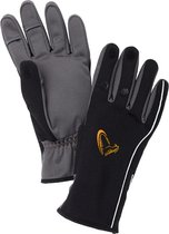 Savage Gear Softshell Winter Glove Black - Maat : Large