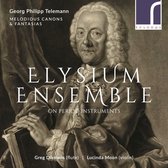 Elysium Ensemble - Melodious Canons & Fantasias (CD)