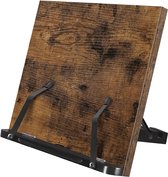 Hoppa! Standaard - Bruin/Zwart - Bamboe/MDF -  35x24x1,2
