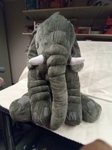 Nieuw Knuffel olifant, 65 cm + dekentje - 3 in 1 kleur: olie 65 grijs - deken  Nieuw!  Super zacht en super lief XXL! - origineel cadeau - kussen + knuffeldier+dekentje