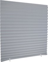 Plisse Gordijn Redi Shade 65% verduisterend grijs 91 x 182 cm | Tijdelijke Raamdecoratie | Goedkope Raambekleding