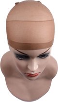 Dream Wig Cap voor Pruik 2 Stuks - Bruine pruikennetten Dames