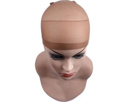 Dream Wig Cap - 2 Stuks haarnetjes voor pruik - Bruine Pruikennet voor Wig - Pruikennetten voor Dames