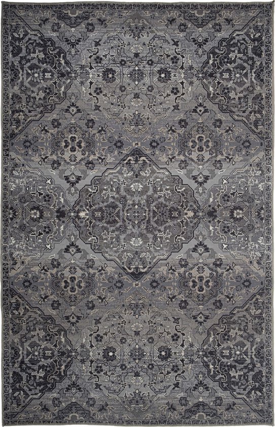 Perzisch Tapijt "Grey Antraciet Vloerkleed 200 x 300 cm |