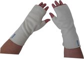 Feligi Vingerloze Handschoenen - Maat XL - Antipilling Fleece -Vanille