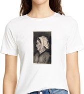 Kop van een vrouw van Vincent van Gogh T-Shirt