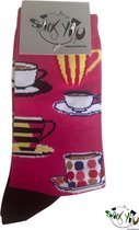 Sockyou sokken - 1 paar vrolijke ballerina bamboe sokken - Maat 35-39