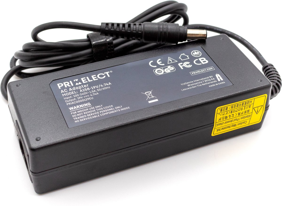 Laptop oplader 90W geschikt voor Samsung NP-RV711-A01