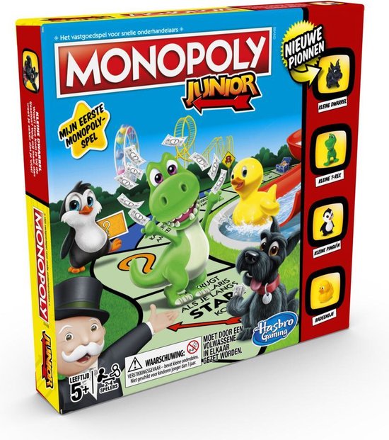 De beste bordspellen - Top 10 21 Monopoly Junior - Bordspel