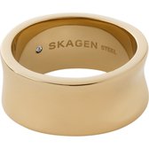 Stainless Steel Ring Skagen Dames Dames 53 Goud 32019238