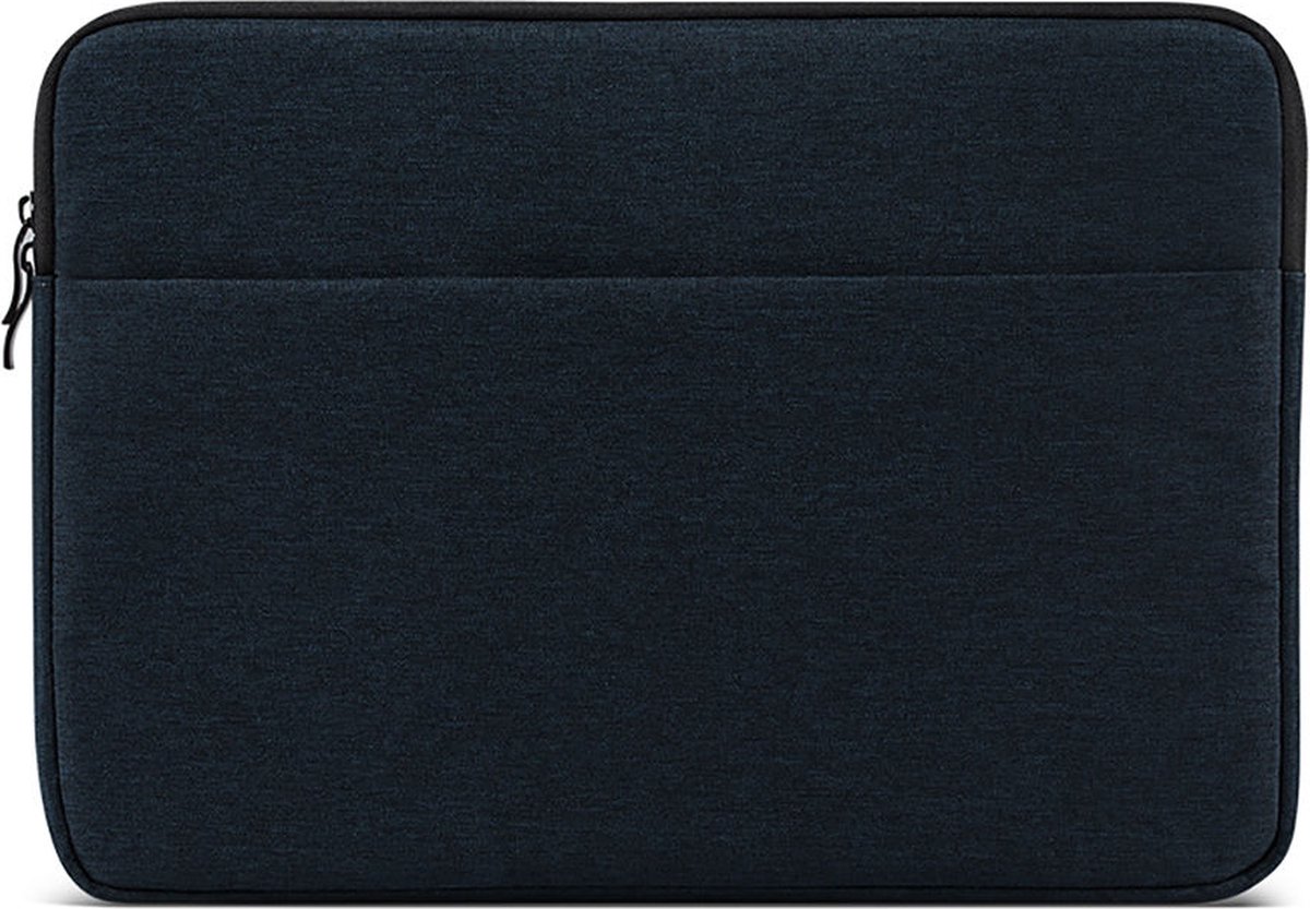 Shop4 - Geschikt voor MacBook Pro 14-inch (2021) Laptop Hoes - Sleeve Stof Donker Blauw
