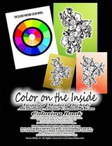 Color on the Inside Inspired Modern Orchids A Learning Artistic Creative & Fun Coloring Book Natural Organic Human Handmade Drawings