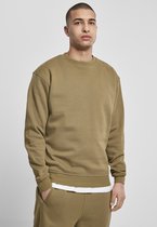 Urban Classics Sweater/trui -M- Basic Crew Groen