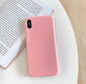 Apple iPhone 13 Mini Back Cover Telefoonhoesje | Roze | Siliconen Hoesje
