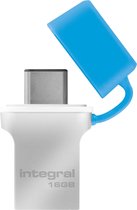 Integral Fusion USB Type-C - USB-stick - 16 GB