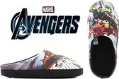 Marvel - The Avengers pantoffels voor kinderen - maat 33 - sloffen - huisschoenen - slippers voor jongens en meisjes - Captain America, Hulk, Thor, Black Widow, Black Panther, Ant-Man, Hawkey