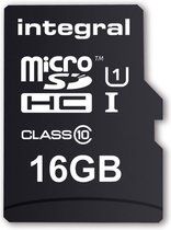 micro SD HC/XC kaart 16GB klasse 10 smartphone
