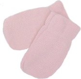 Pesci - Gebreide Baby Wantjes - Maat 68 - Roze