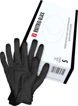 NITRIO-BLACK 3 Dozen (300 stuk) Nitril Handschoenen Latex-vrij Poeder-vrij Wegwerphandschoenen Maat M