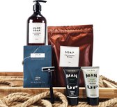 Soap & Shave Cashmere Woods - Cadeau voor man - mannen cadeautjes - vaderdag cadeau - kerstcadeau - sinterklaas - geschenkset - cadeauset - cadeau voor hem
