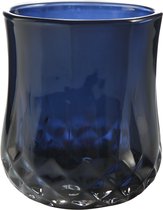 Goebel® - Accessoires | Windlicht "Theelicht blauw" | Glas, 8cm, waxinelicht houder