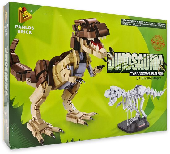 LUXEBLOCKS Set van 316 bouwstenen uit de Fossil Dinosaurus T-Rex-serie, compatibel met Lego-stenen, leuk cadeau voor volwassenen LUXEBLOCKS Set van 316 bouwstenen uit de Fossil Dinosaurus T-Rex-serie, compatibel met Lego-stenen, leuk cadeau voor volwassenen