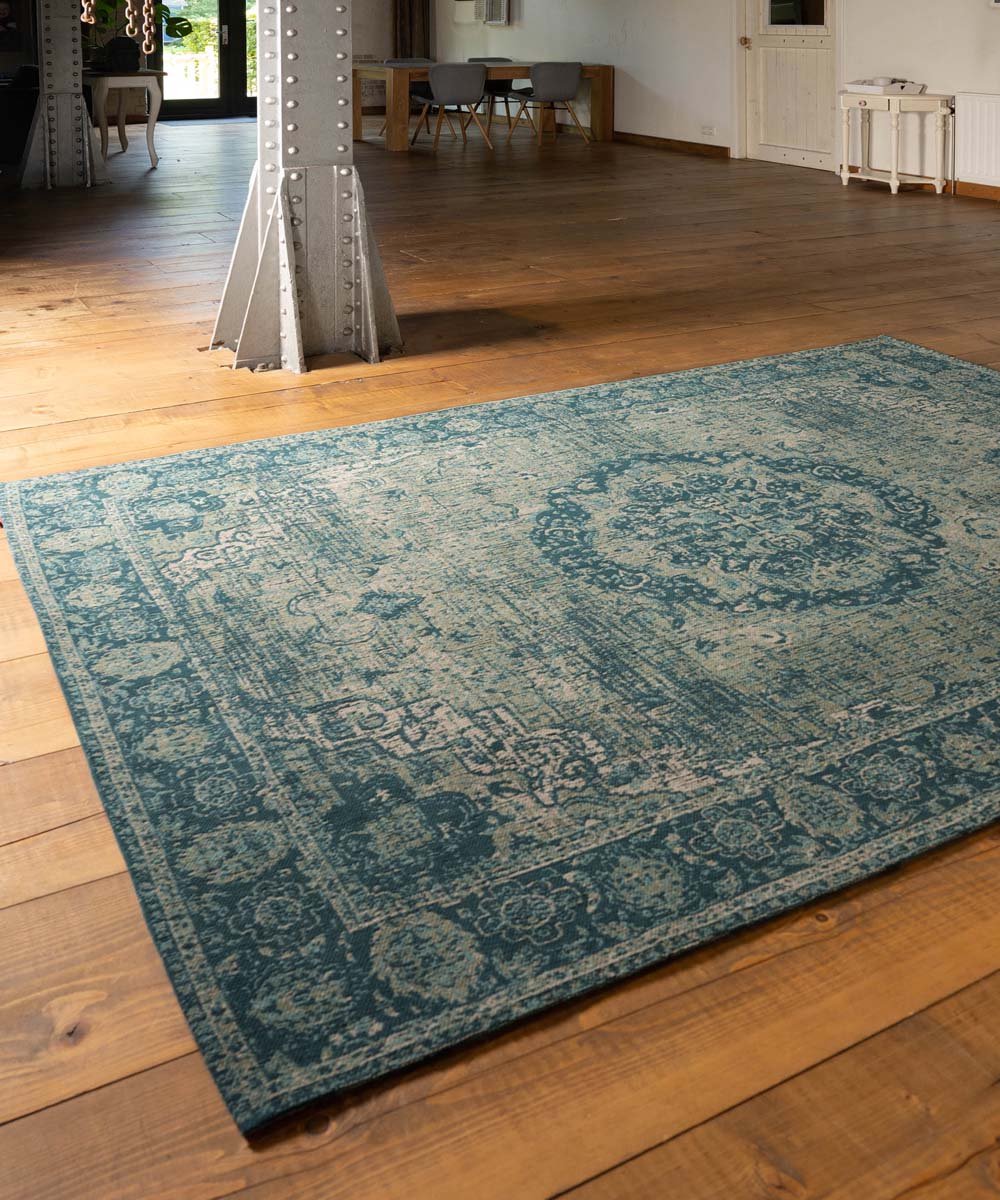 Vintage vloerkleed Traditions - grijs/blauw 160x240 cm