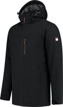 Travelin' Jack Thore - Heren outdoorjas - Waterdicht en ademend - Zwart - Maat XXL