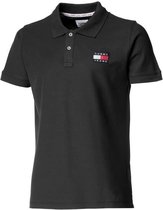 TOMMY HILFIGER JEANS Polobadge voor heren zwart