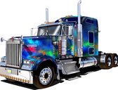 TOPMO - Kenworth vrachtwagen ijsberg - Diamond painting- HQ Diamond Painting pakket - VOLLEDIG dekkend - Diamant Schilderen - voor Volwassenen – ROND- 40X50CM
