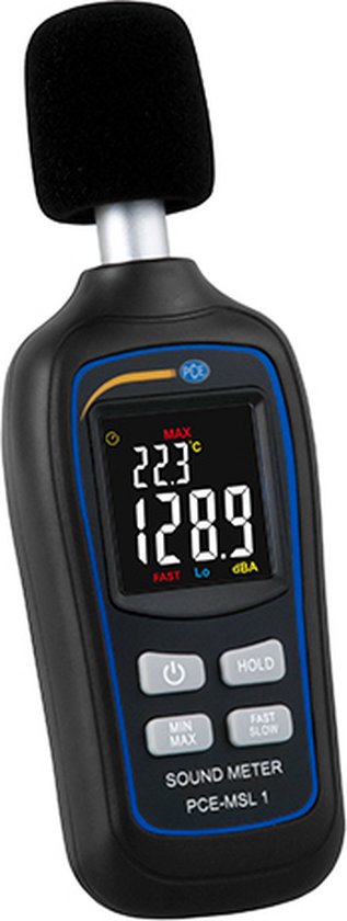 PCE-MSL 1 decibelmeter – geluidsmeter