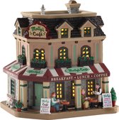 Lemax - Molly's Corner Caf��, B/o Led - Kersthuisjes & Kerstdorpen