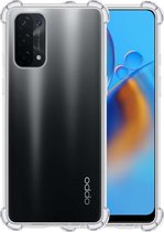 Oppo A74 4G hoesje shock proof case transparant