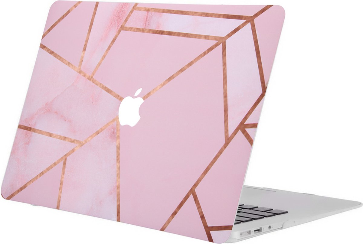 iMoshion Design Laptop Cover MacBook Air 13 inch (2008-2017) - Pink Graphic