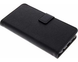 Luxe Lederen Booktype Huawei P20 Lite - Zwart / Black