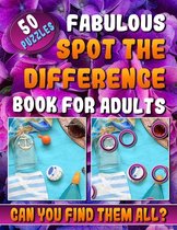 Fabulous Spot the Difference Book for Adults