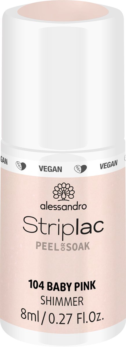 Goedkoopste Alessandro Striplac Peel or Soak Nagellak 8 ml
