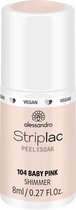 alessandro Striplac Peel or Soak Baby Pink vernis à ongles avec gel 8 ml Rose