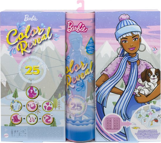 Barbie Color Reveal adventkalender 2021
