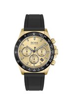 Hugo Boss Hero 1513874 Horloge - Rubber - Zwart - Ø 44 mm