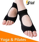 3 paar PULAIF | Yoga sokken | Pilates Sokken | Dames| Anti-slip | Maat 36-41 | Anti Slip