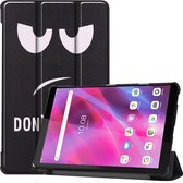 Lenovo Tab M8 3rd hoesje - Smart Tri-Fold Case - Do Not Touch
