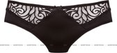 Dames Slip  Zwart Maat 40 Gorteks Lingerie Onyx